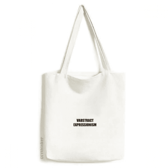Occasional Improvisation Action Tote Canvas Bag Shopping Satchel Casual Handbag