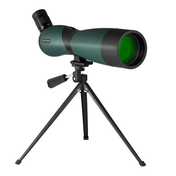 Occer Spotting Scopes with Tripod, 25-75x70mm Spotter Scope with Carry Bag for Hunting, Bird Watching, Wildlife Viewing, Target Shooting