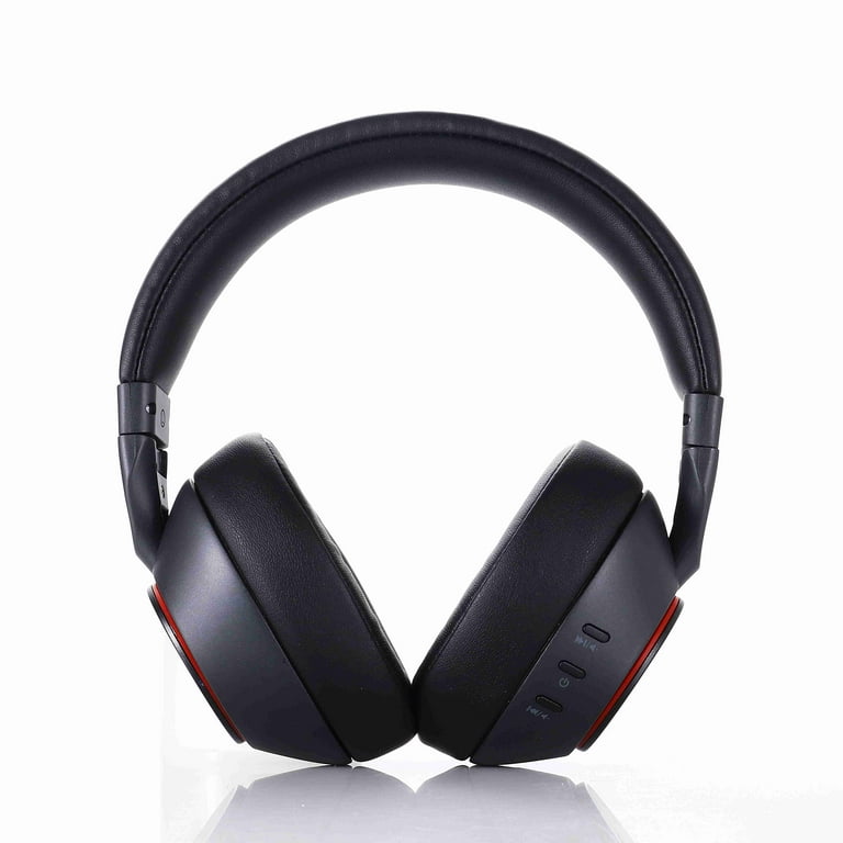 Occiam Hybrid Active Noise Cancelling Headphones, Wireless Over Ear  Bluetooth Headphones, 35H Playtime, Hi-Res Audio, Deep Bass, Memory Foam  Ear Cups