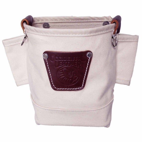 Occidental Leather #4 Duck Canvas Bull Pin Loop Bolt Bag