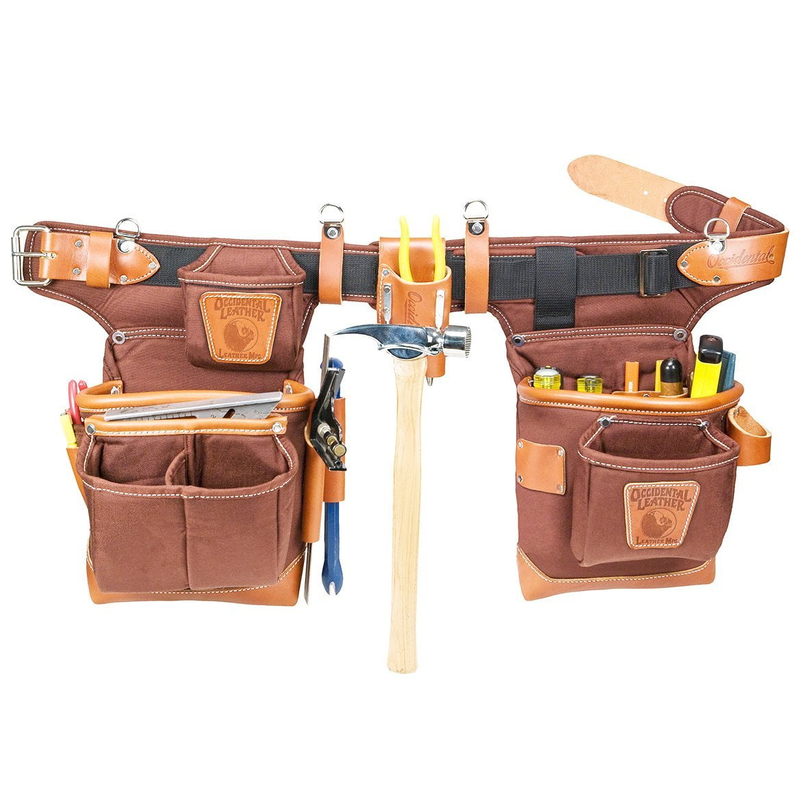 Occidental Leather 9855 AdjusttoFit FatLip Carpenters Tool Belt Bag