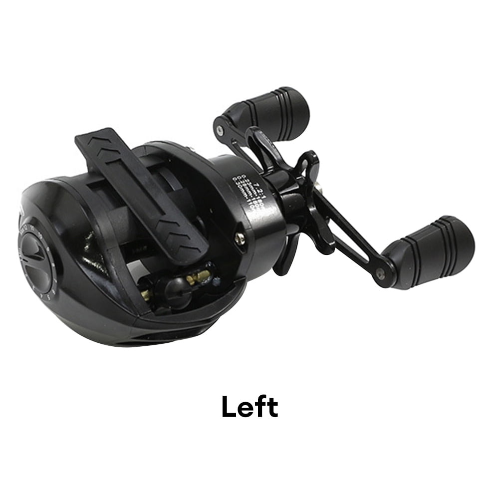 Occkic Baitcasting Fishing Reel Graphite Frame 7.21 Gear Ratio