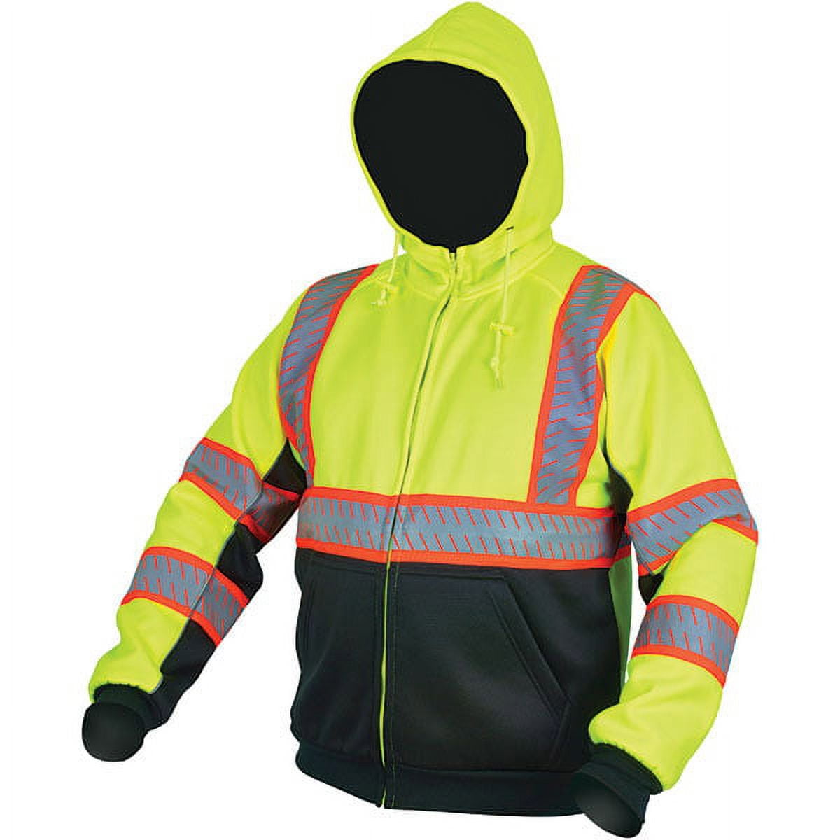 OccuNomix Class 3 Premium 4 Way 2 Tone Bomber Jacket 2X Large Yellow Black 1 Unit Walmart