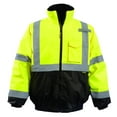 thumbnail image 1 of occunomix lux-350-jb2 value black bottom 2-in-1 two tone bomber jacket yellow, 1 of 1