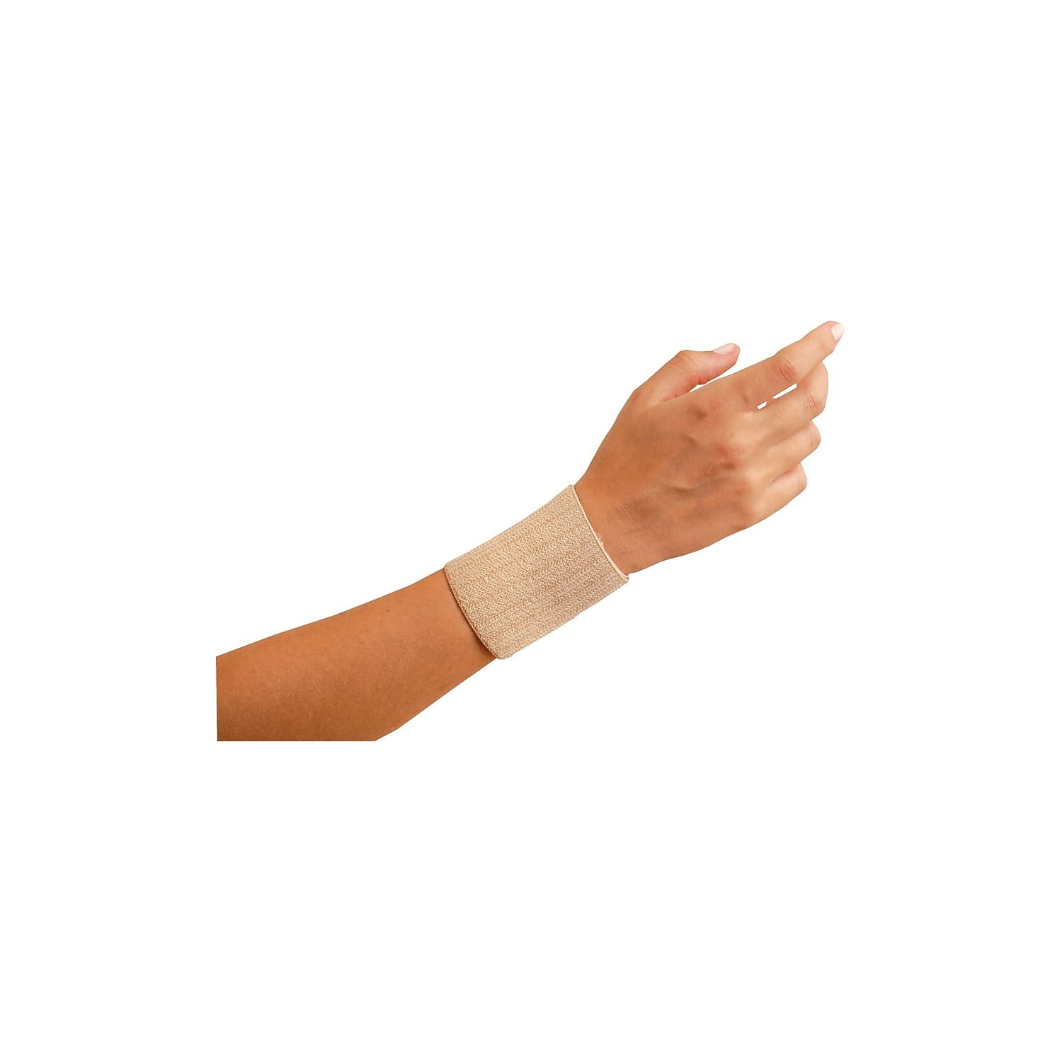 OccuNomix 3" Black Wrist Assist Woven Elastic Ambi Support Brace - View #3
