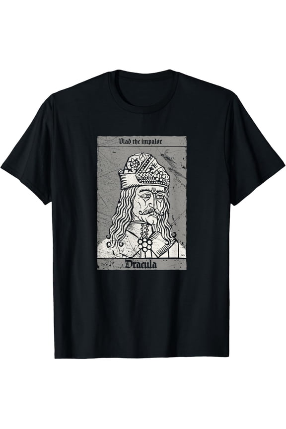 Dracula - Vlad The Impaler Horror Vampire T-Shirt