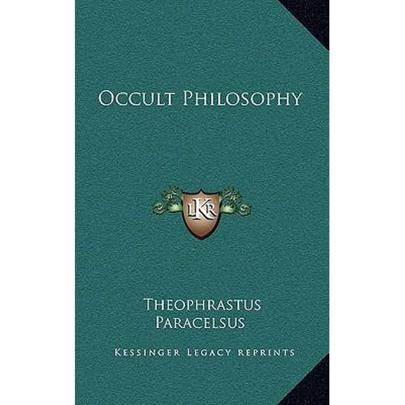 Occult Philosophy Hardcover