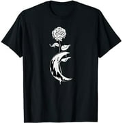 Occult Rose Moon Witchcraft Gothic Mysticism Satanic Witch T-Shirt