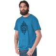 thumbnail image 1 of Occult Symbolism All Seeing Eye Snake Men's Graphic T Shirt Tees Brisco Brands M, 1 of 6