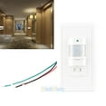thumbnail image 1 of Occupancy Motion Sensor Wall Switch PIR Manual On/Off White Infrared Automatic, 1 of 7