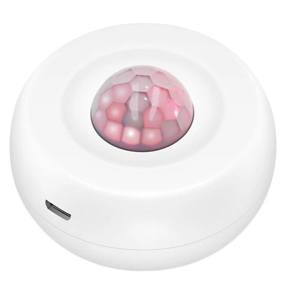 Indoor Motion Sensors Ceiling Mounted PIR Motion Sensors 6m 360 Degree Detecting Sensors APP Remote Control