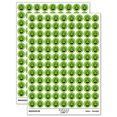thumbnail image 1 of Occupation Farmer Cap Man Icon 200+ Round Stickers - Light Green - Matte Finish - 0.50" Size, 1 of 3