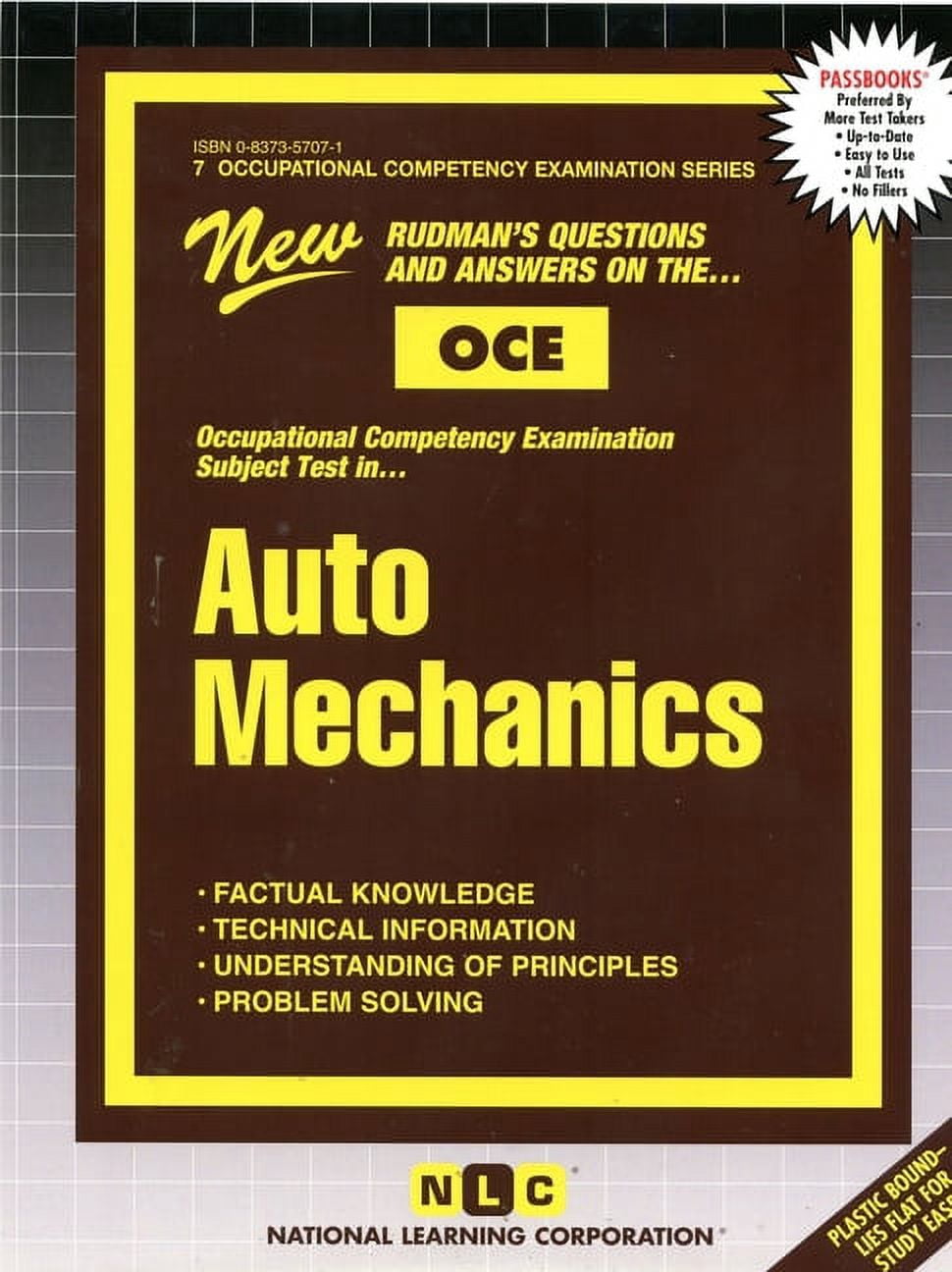 Occupational Competency Examination: Auto Mechanics : Passbooks Study Guide (Other)