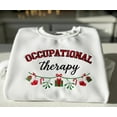 thumbnail image 1 of Occupational Therapy Christmas Embroidered Sweatshirt, 1 of 4