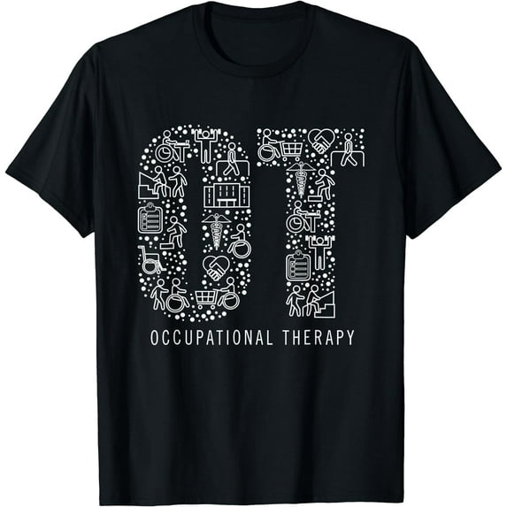 Occupational Therapy OT Month Therapist Art Idea T-Shirt
