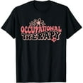 thumbnail image 1 of Occupational Therapy OT Therapist, Inspire OT Month Flower T-Shirt, 1 of 4