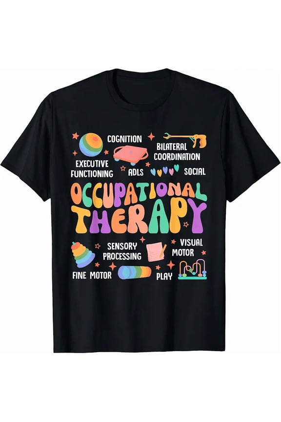 Occupational Therapy Shirt Groovy Occupational Therapist OT T-Shirt