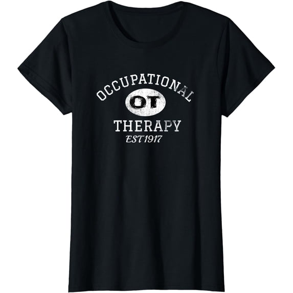Occupational Therapy Vintage Stressed T-Shirt
