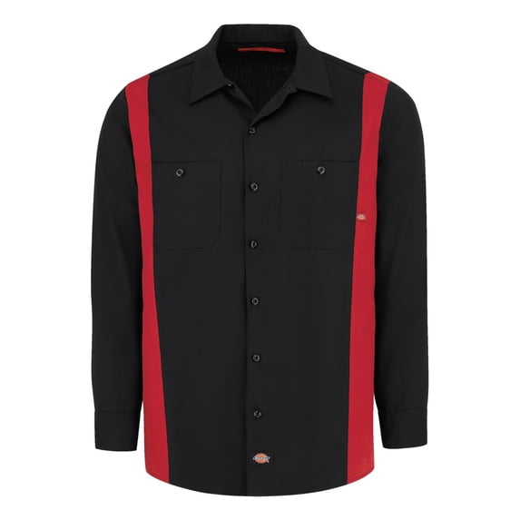 Occupational Workwear Ll524Bker 2Xlt Polyester/ Cotton Men's Long Sleeve