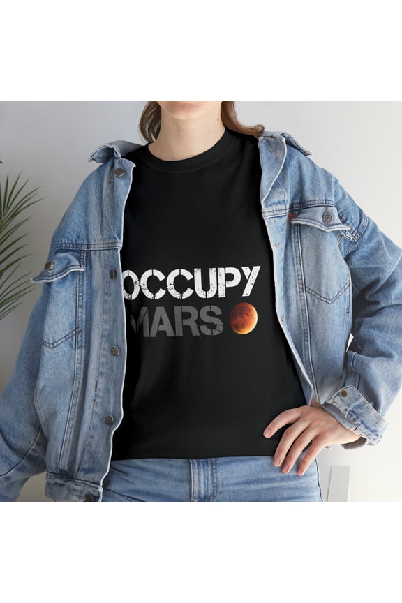 Occupy Mars Astronomy Space Science T-Shirt