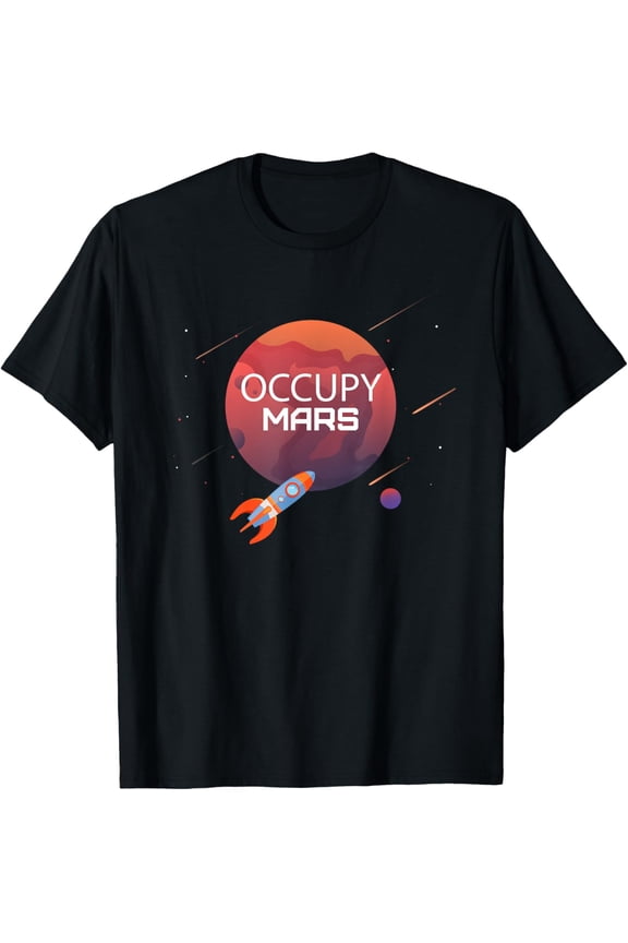 Occupy Mars Space Apparel T-Shirt