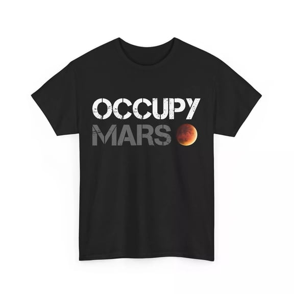 Occupy Mars Space Explorer T-Shirt, Occupy Mars Astronomy Space Explorer Shirt