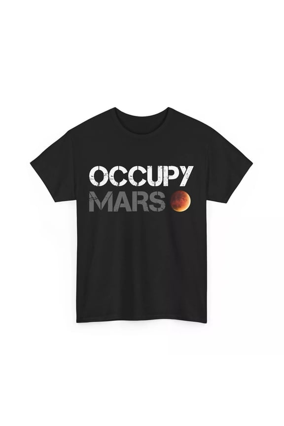 Occupy Mars Space Explorer T-Shirt, Occupy Mars Astronomy Space Explorer Shirt