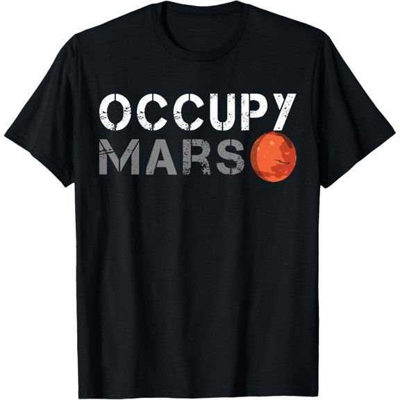 Occupy Mars Space Mission Occupy Mars Space Explorer T-Shirt