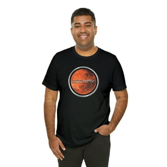 Occupy Mars T-Shirt Unisex Jersey Short Sleeve Tee