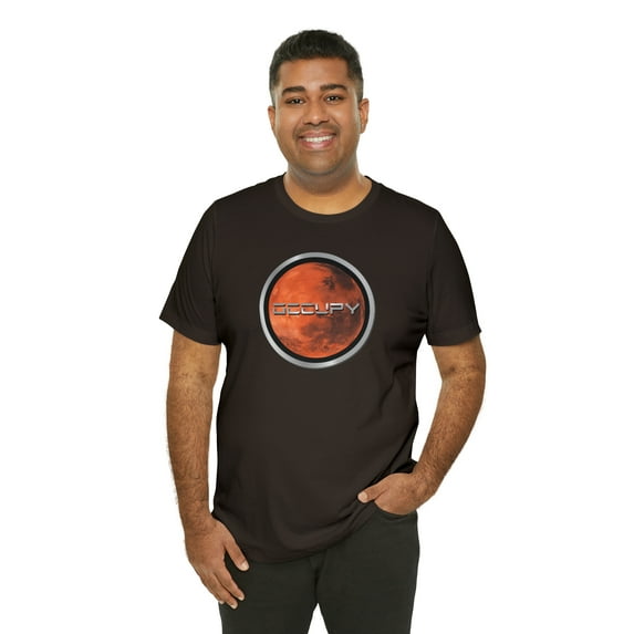Occupy Mars T-Shirt Unisex Jersey Short Sleeve Tee