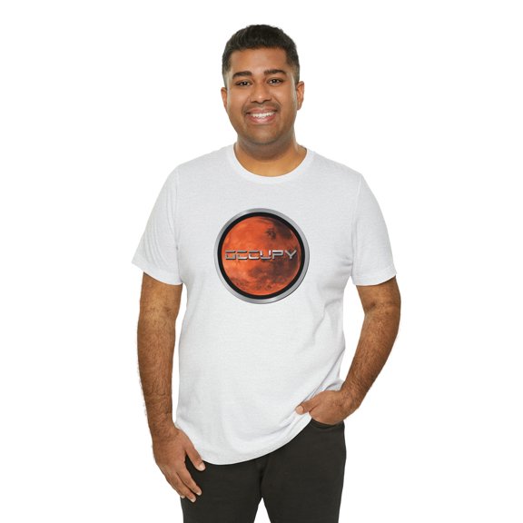 Occupy Mars T-Shirt Unisex Jersey Short Sleeve Tee