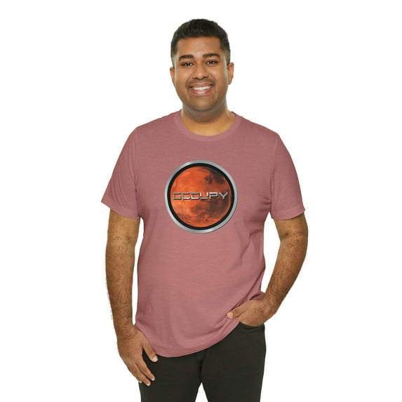 Occupy Mars T-Shirt Unisex Jersey Short Sleeve Tee