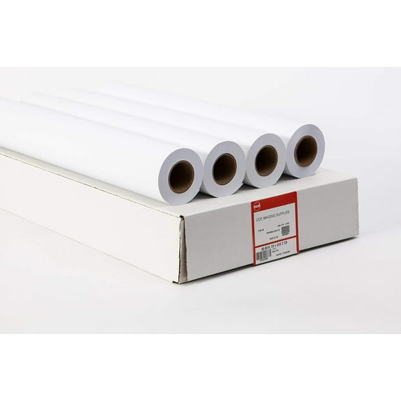 Oce 20# Inkjet - Check Plot - 2 inch core Plotter Paper - 24" x 150' (4 roll carton - 2 inch core)
