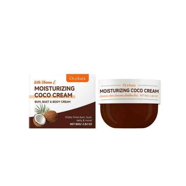 OceAura Coconut Oil Moisturizer Moisturizes Body Skin To Improve Dry