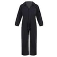 thumbnail image 1 of Ocealan Boys Kids One Piece All in One Overalls Jumpsuit Children Boilersuit Dungarees Coverall Black 8, 1 of 7