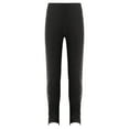 thumbnail image 1 of Ocealan Kids Girls Ice Skating Tights Shiny Side Rhinestones Trousers Figure Skating Outfit Dance Black 6, 1 of 7
