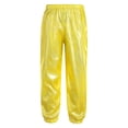 thumbnail image 1 of Ocealan Kids Shiny Dance Pants Sparkle Trousers Training Sweatpants Hip Hop Dancewear Stage Gold 110, 1 of 6