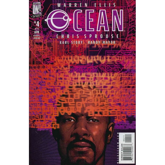 Ocean #4 VF ; WildStorm Comic Book