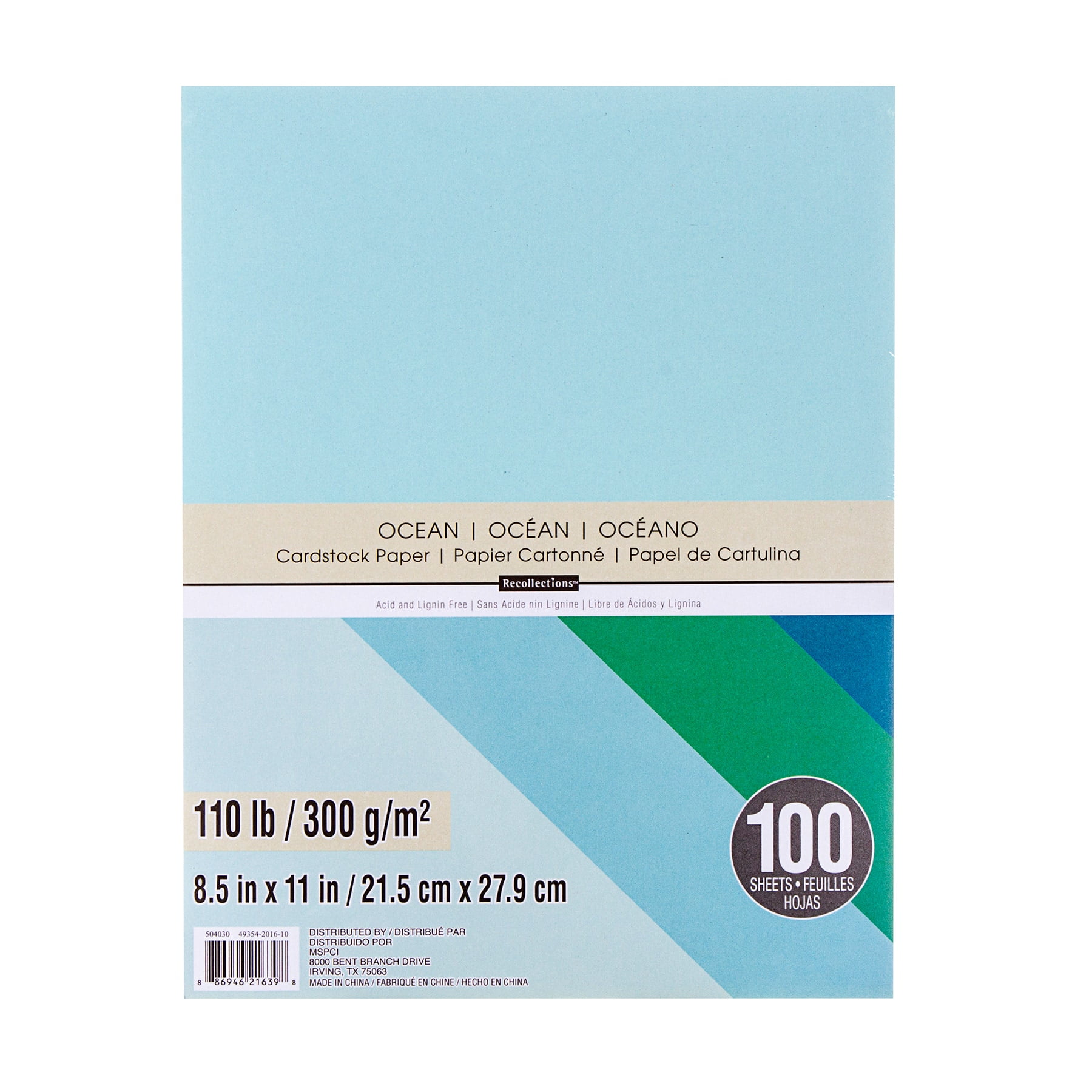 Heavyweight 8.5 x 11 Cardstock Paper by Recollections™, 100 Sheets