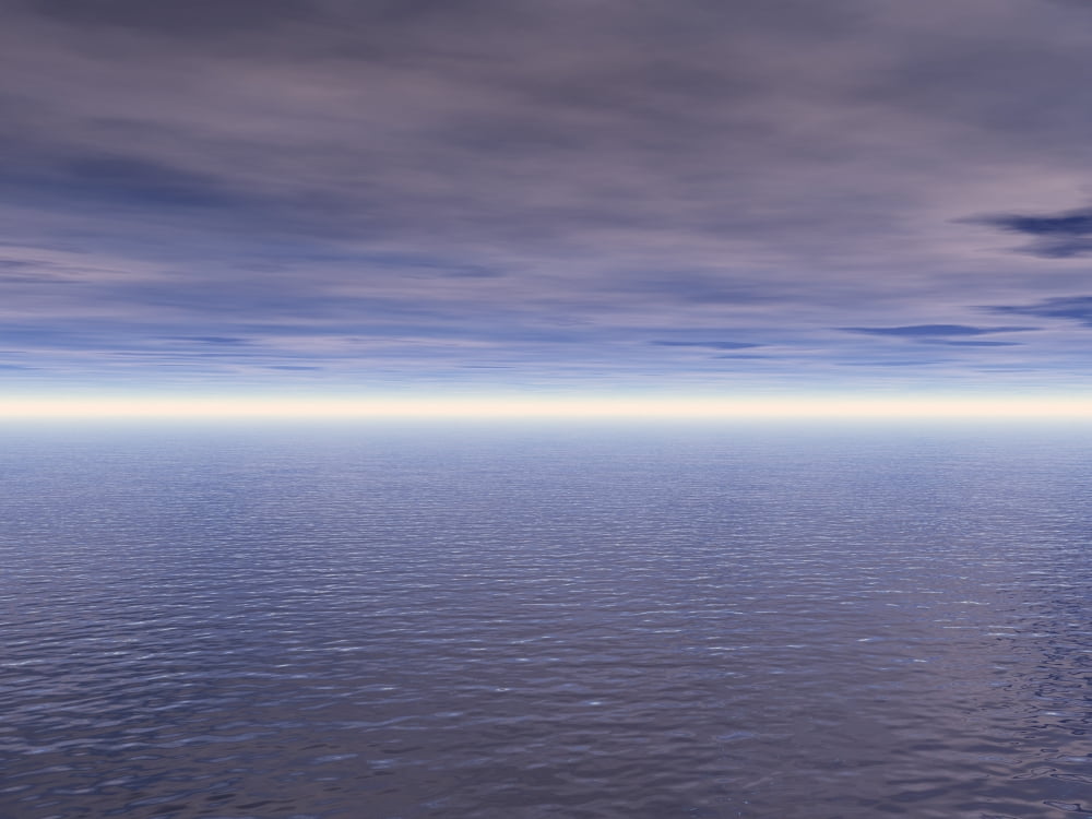 Ocean And Clouds Canvas Art - Paul Sale Design Pics (40 x 30)