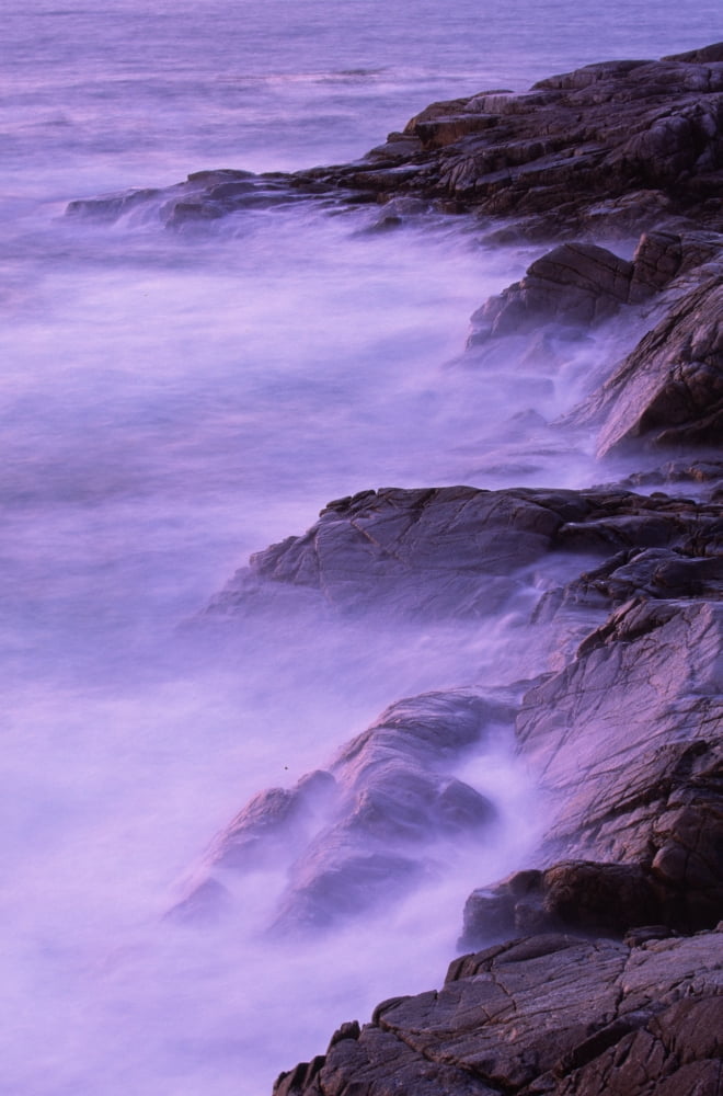 Ocean And Shoreline At Sunset Vancouver Island Near Tofino British Columbia Canvas Art - Robert Postma Design Pics (24 x 36)