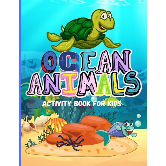 Ocean Animals: Amazing Activity Book (Paperback)