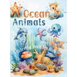 Ocean Animals Coloring Book for Kids Age 412 45+ Coloring Pages with