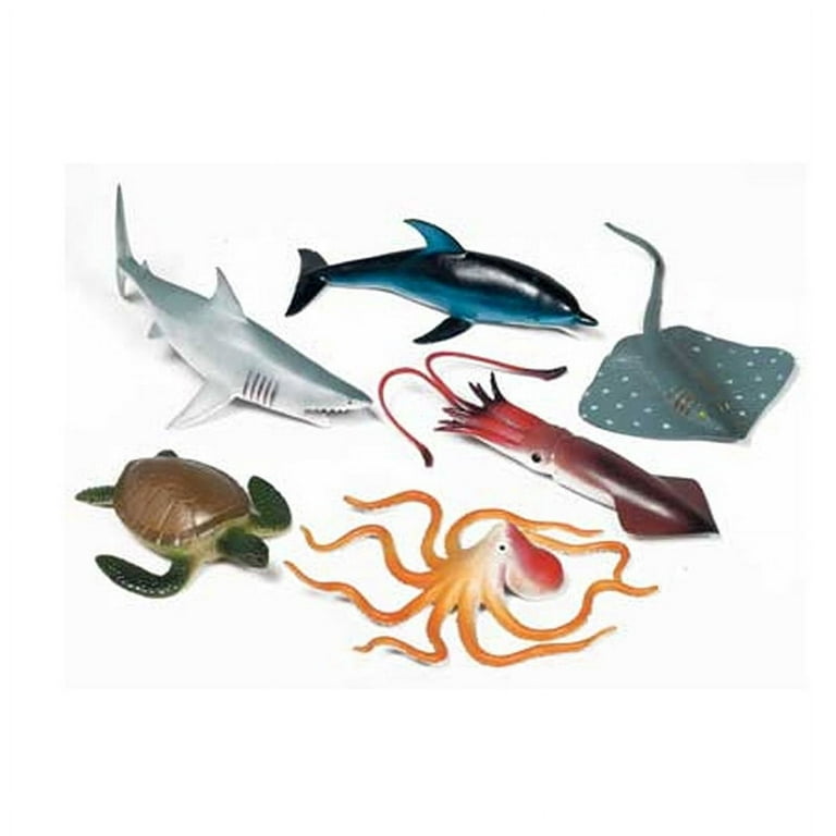 Ocean Animals Playset Set of 6 Bundle of 5 Walmart