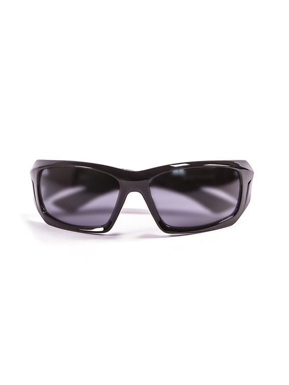 Antigua Polarized Sunglasses Kiteboarding Surf Water Sports (frame Shiny Black, Lens Smoke)