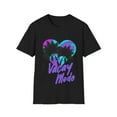 thumbnail image 1 of Ocean Beach Heart Love Graphic Novelty Summertime Tees, 1 of 8