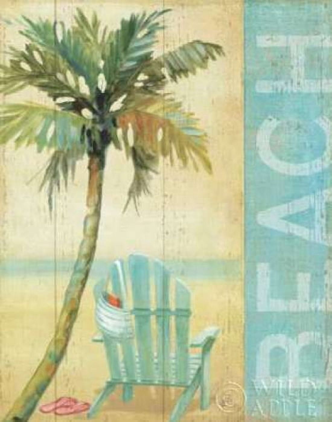 Ocean Beach I Canvas Art - Daphne Brissonnet (22 x 28)
