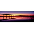 thumbnail image 1 of Ocean Beach Pier at sunset, San Diego, California, USA Poster Print (6 x 18), 1 of 1