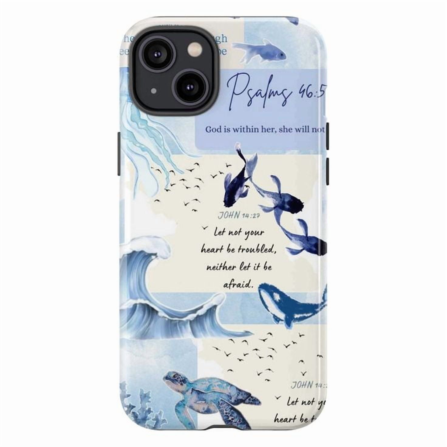 Ocean Bible Verse Phone Case | Dual Layer Shockproof Protective Cover for iPhone 16 15 14 13 12 11 Pro Max | Christian Scripture Design with Sea ... Ocean Bible Verse Phone Case | Dual Layer Shockproof Protective Cover for iPhone 16 15 14 13 12 11 Pro Max | Christian Scripture Design with Sea ...