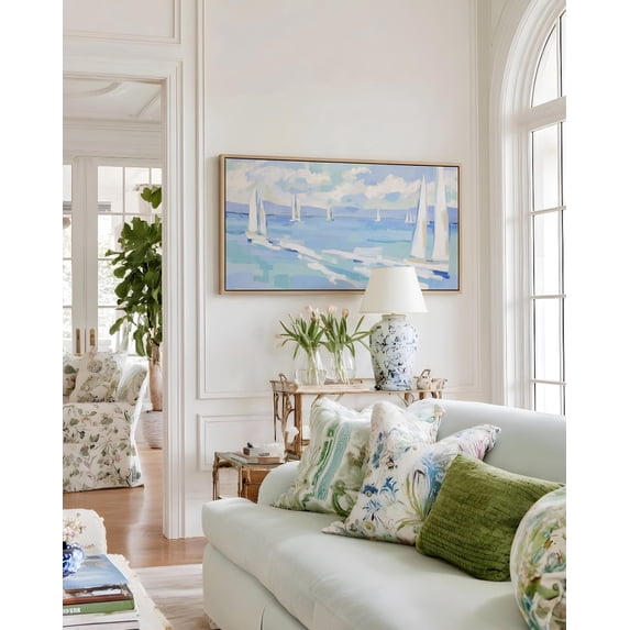 Nantucket Library Ocean Bkue Nantucket Yacht Club Aerial Nautical Beach House Vacation ...